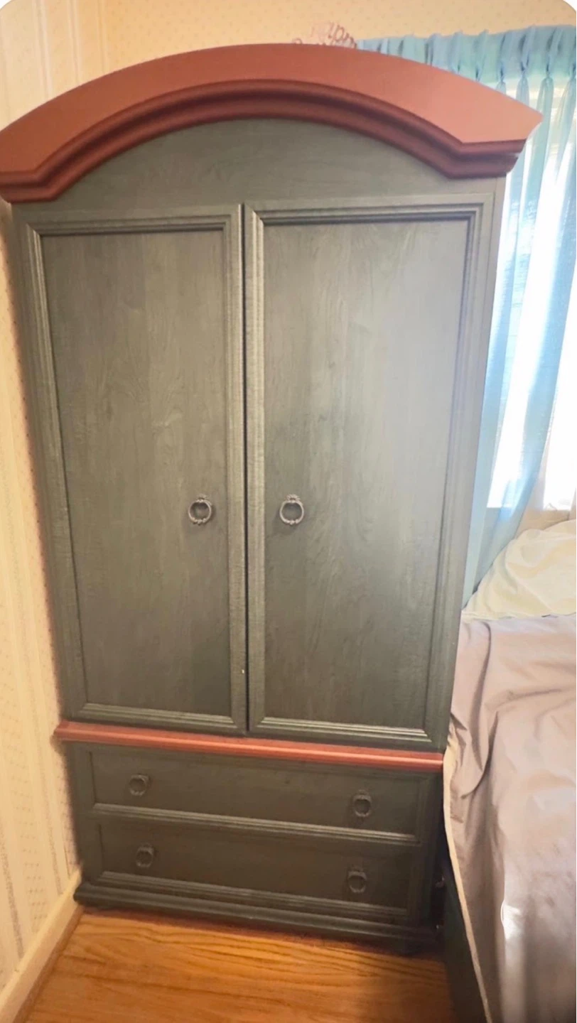Bedroom Furniture Set - Armoire, Dresser, & Nightstand - photo 2