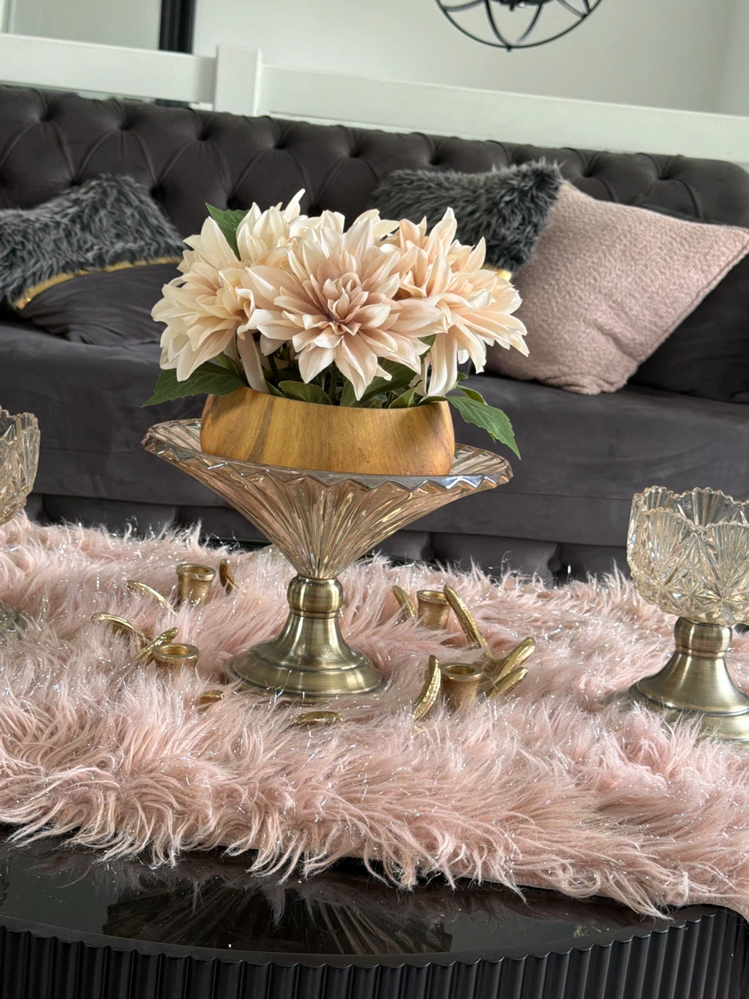 Decorative Faux Floral Arrangement