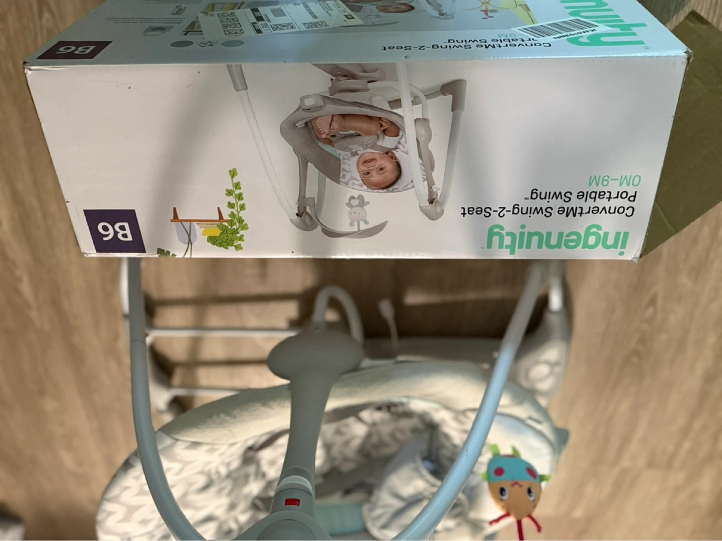 Ingenuity Baby Swing – Automatic Swing – Like New - photo 4