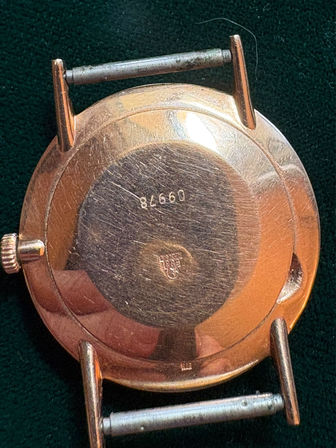 14K working Soviet  Vintage Mechanical Watch - photo 2
