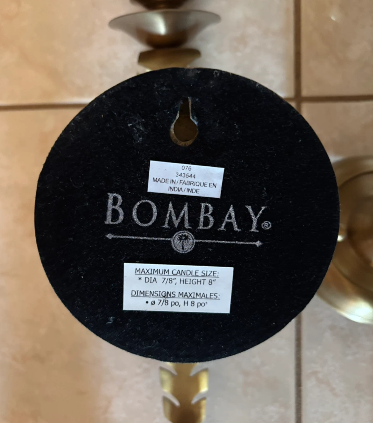 Bombay Wall Sconce Candle Holders - photo 2