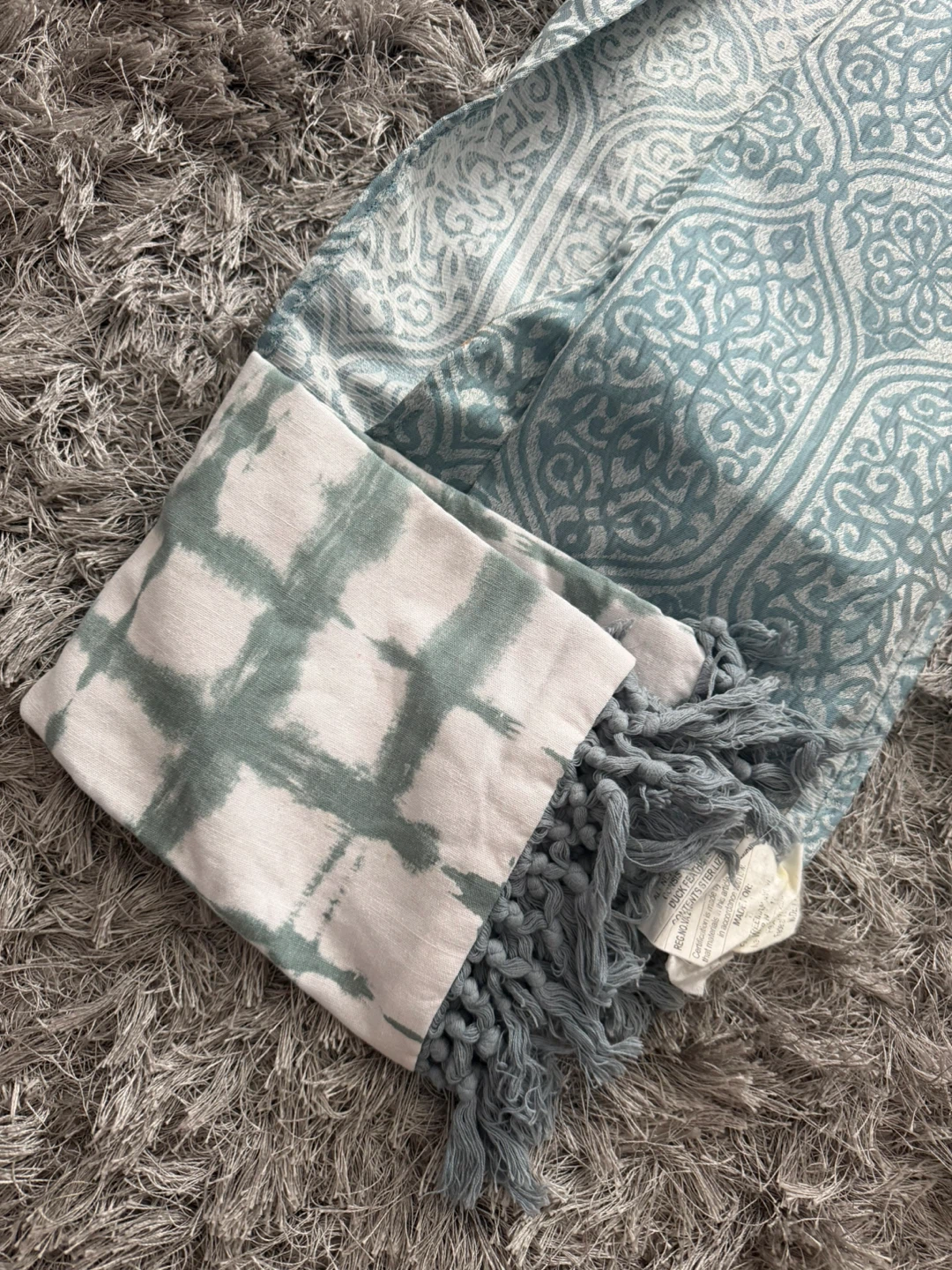 Dusty Blue curtains and decor - photo 2