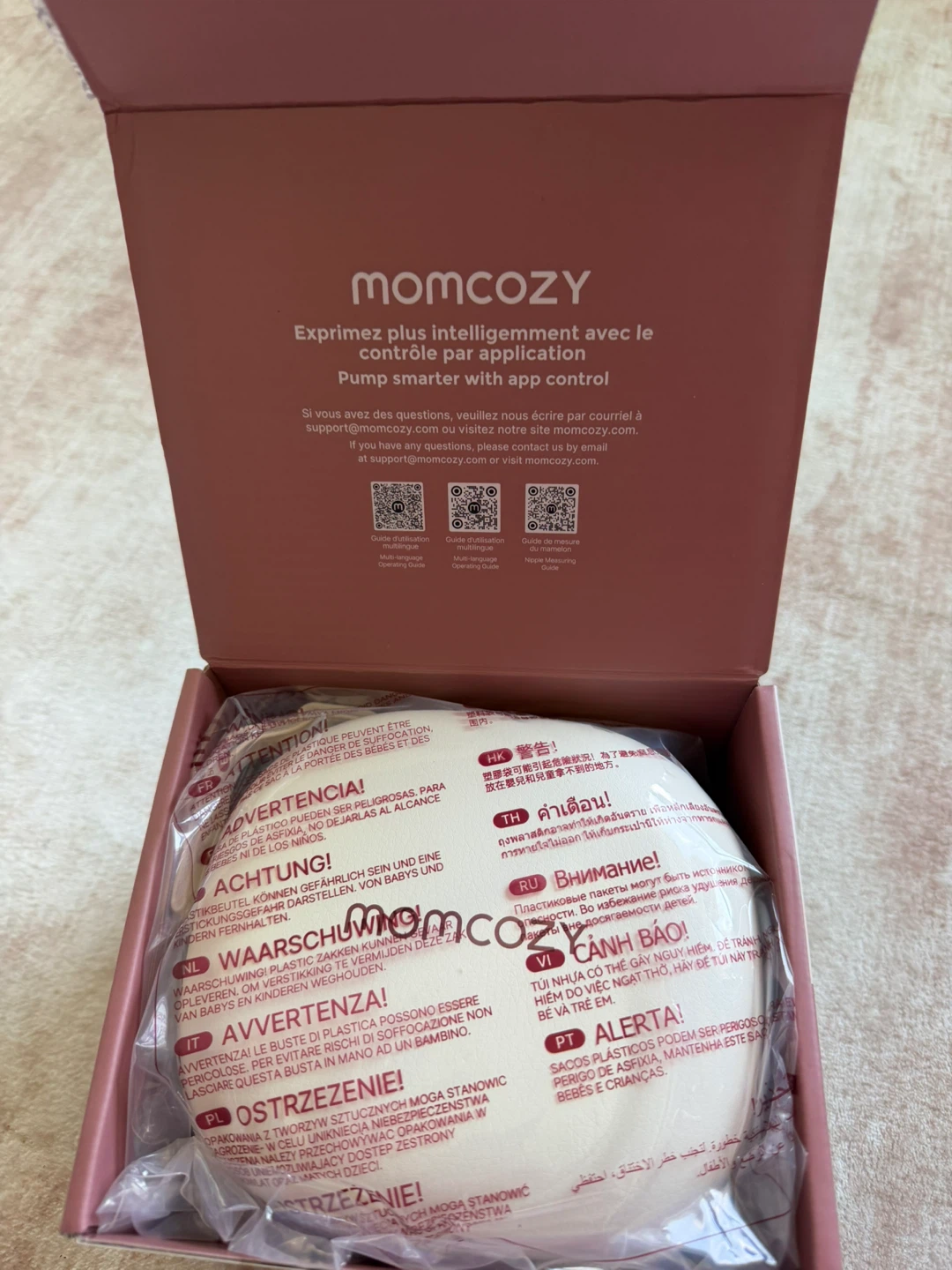Momcozy M5 Smart Wearable Breast Pumps - photo 4