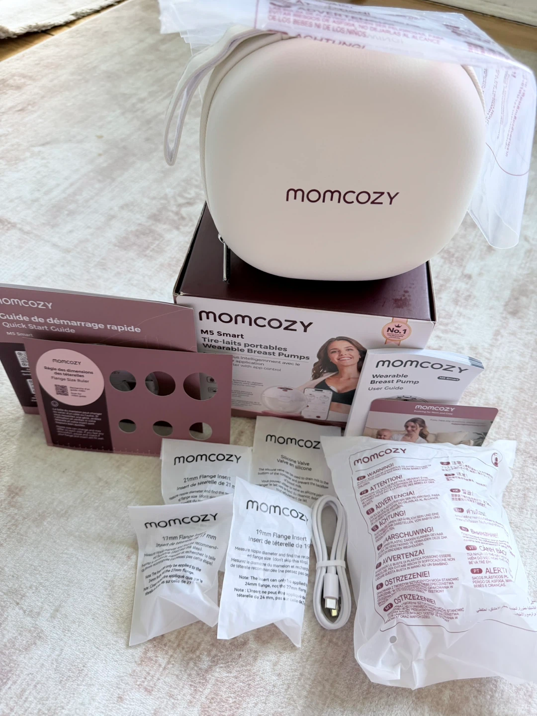 Momcozy M5 Smart Wearable Breast Pumps - photo 3