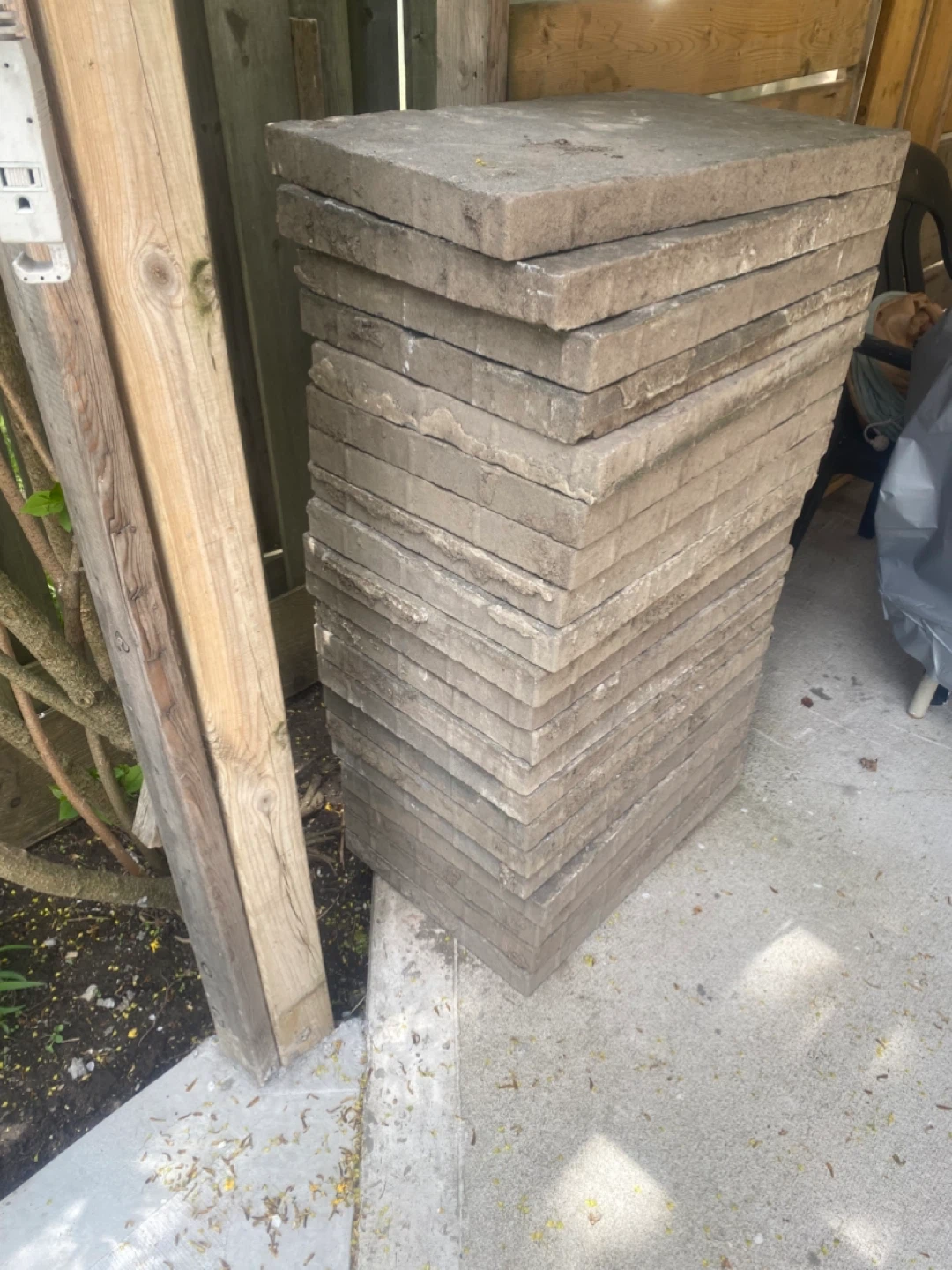 21 Concrete Patio Stones 24” x 16” — Pickup Only - photo 3