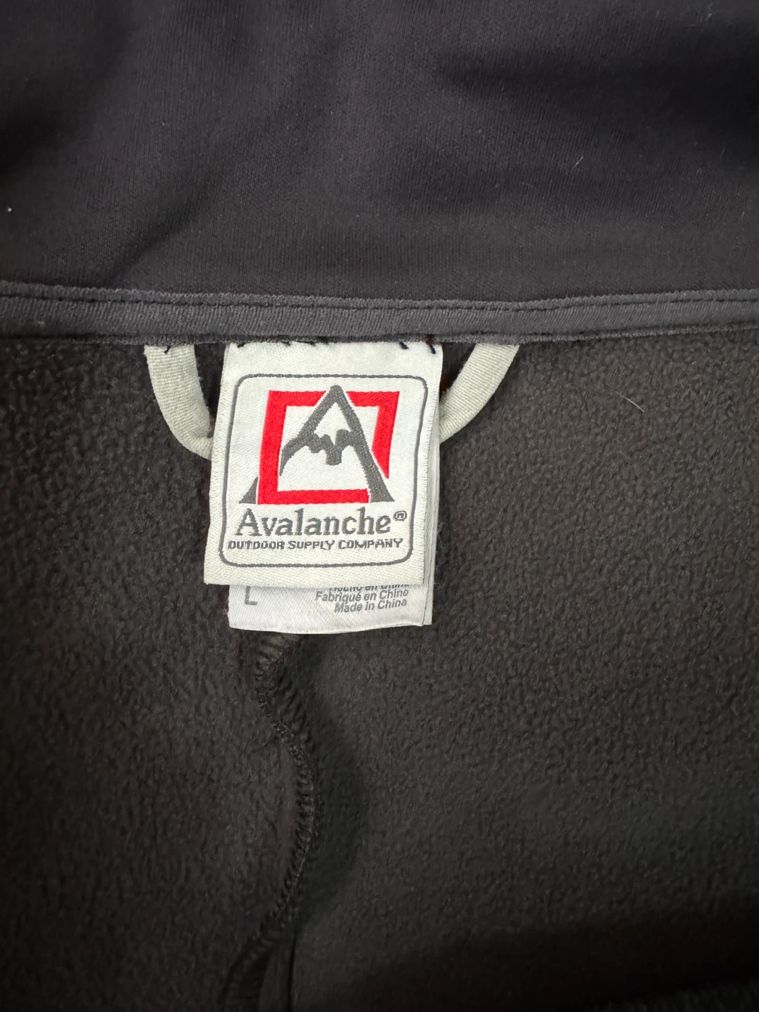 Avalanche Softshell Men Black Jacket Size L - photo 3