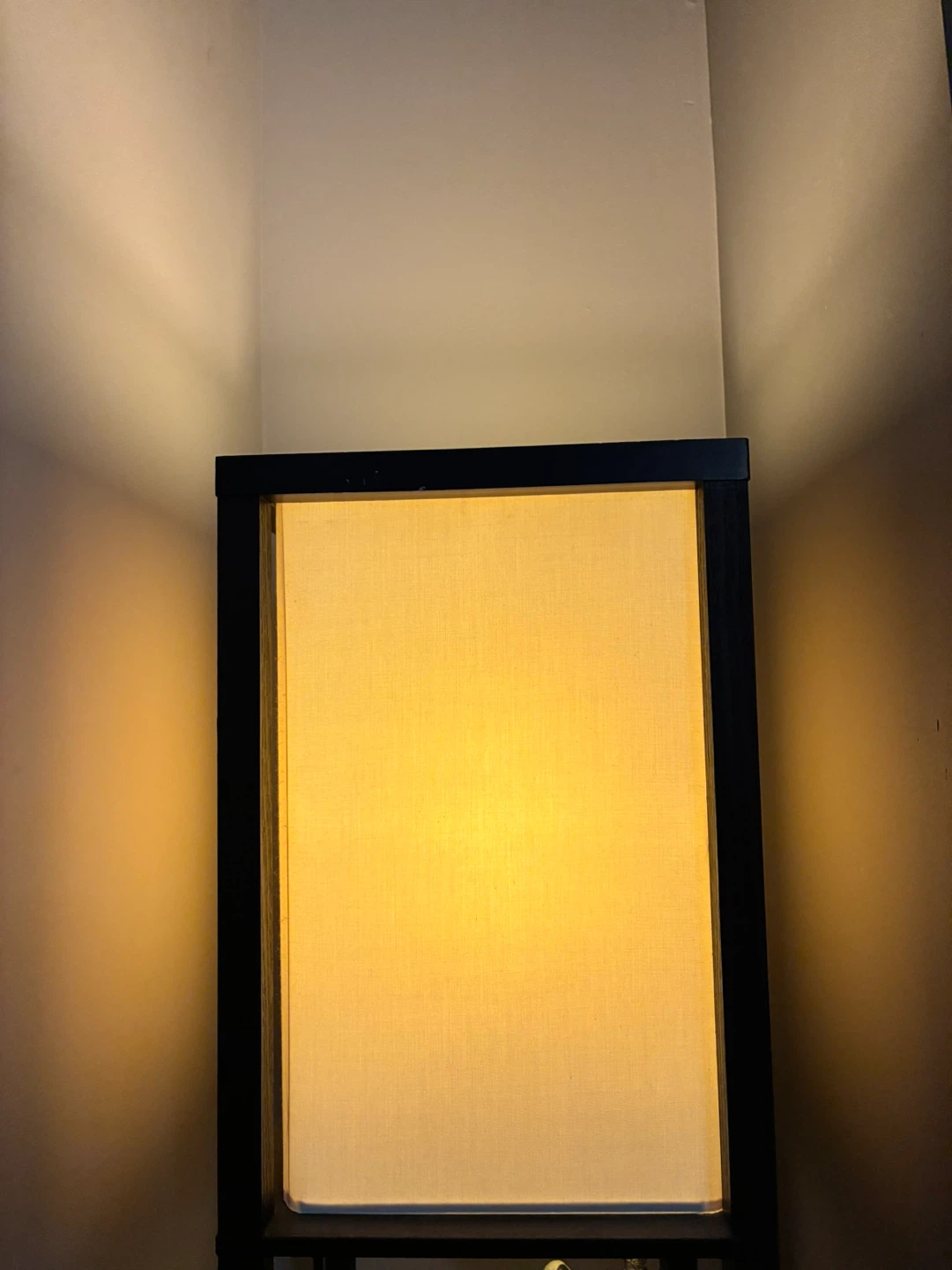 Black Floor Lamp with Shelves - photo 4