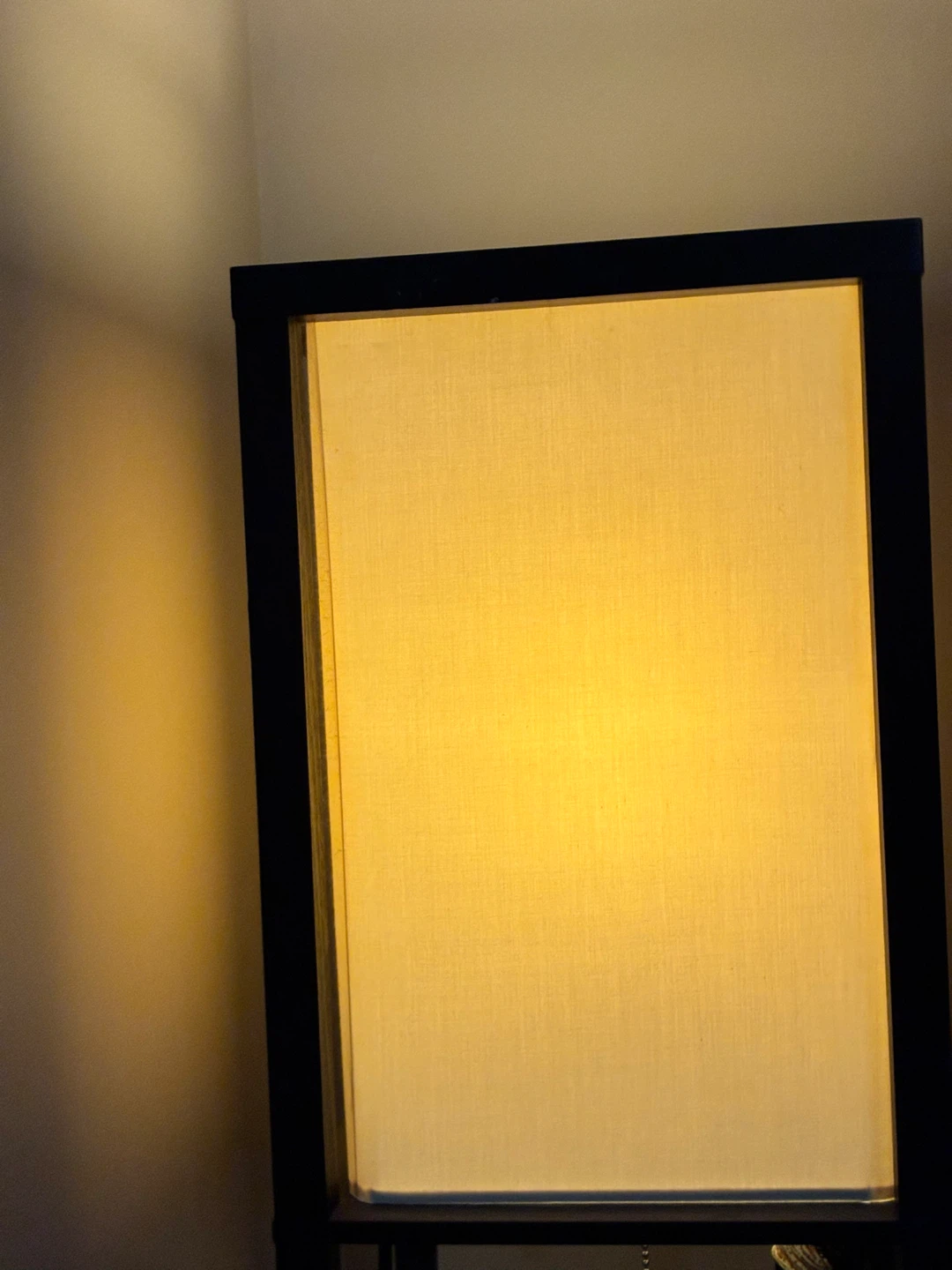 Black Floor Lamp with Shelves - photo 3
