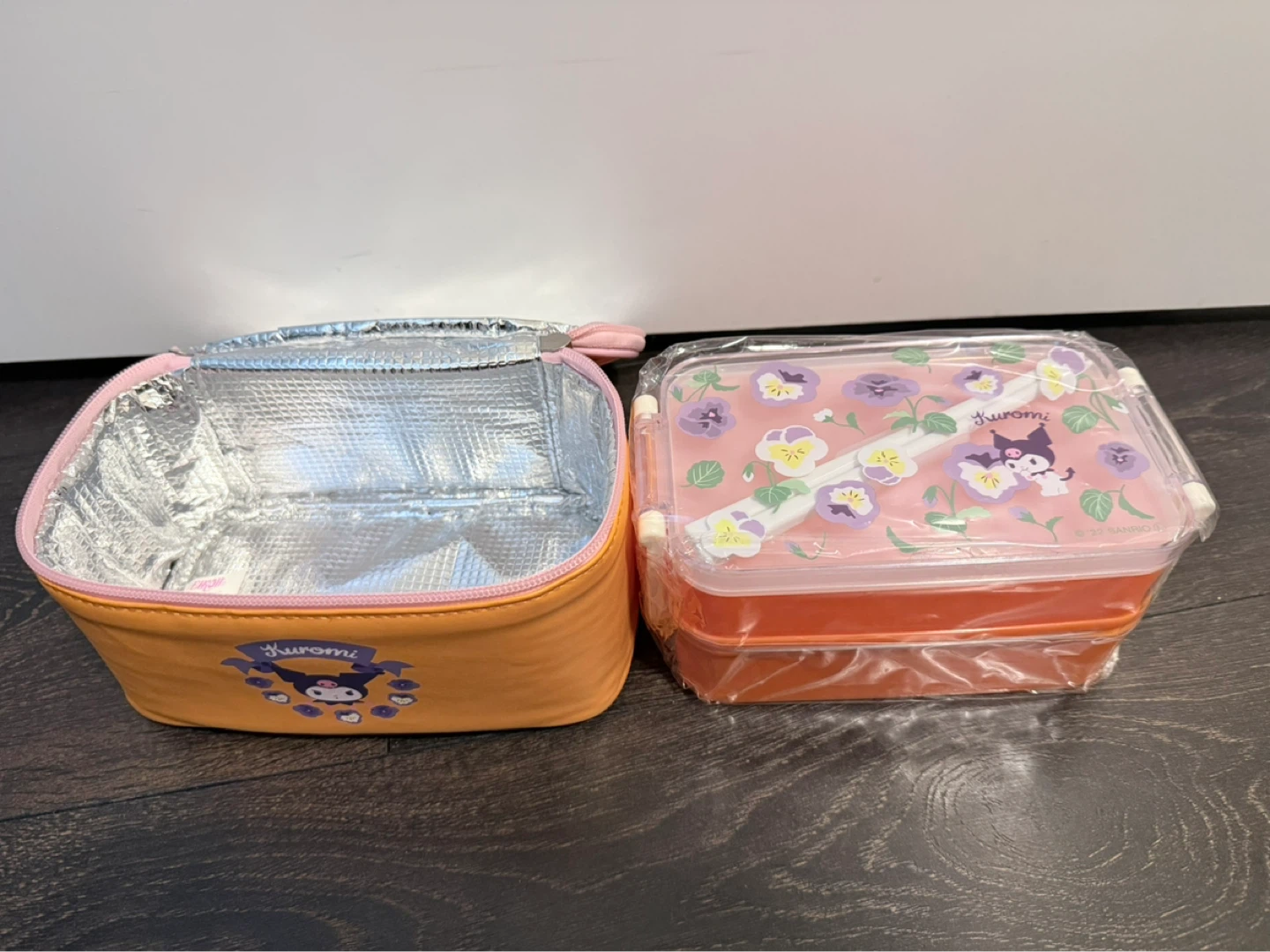 Brand New Kuromi Lunch Box with Insulated Bag - photo 2