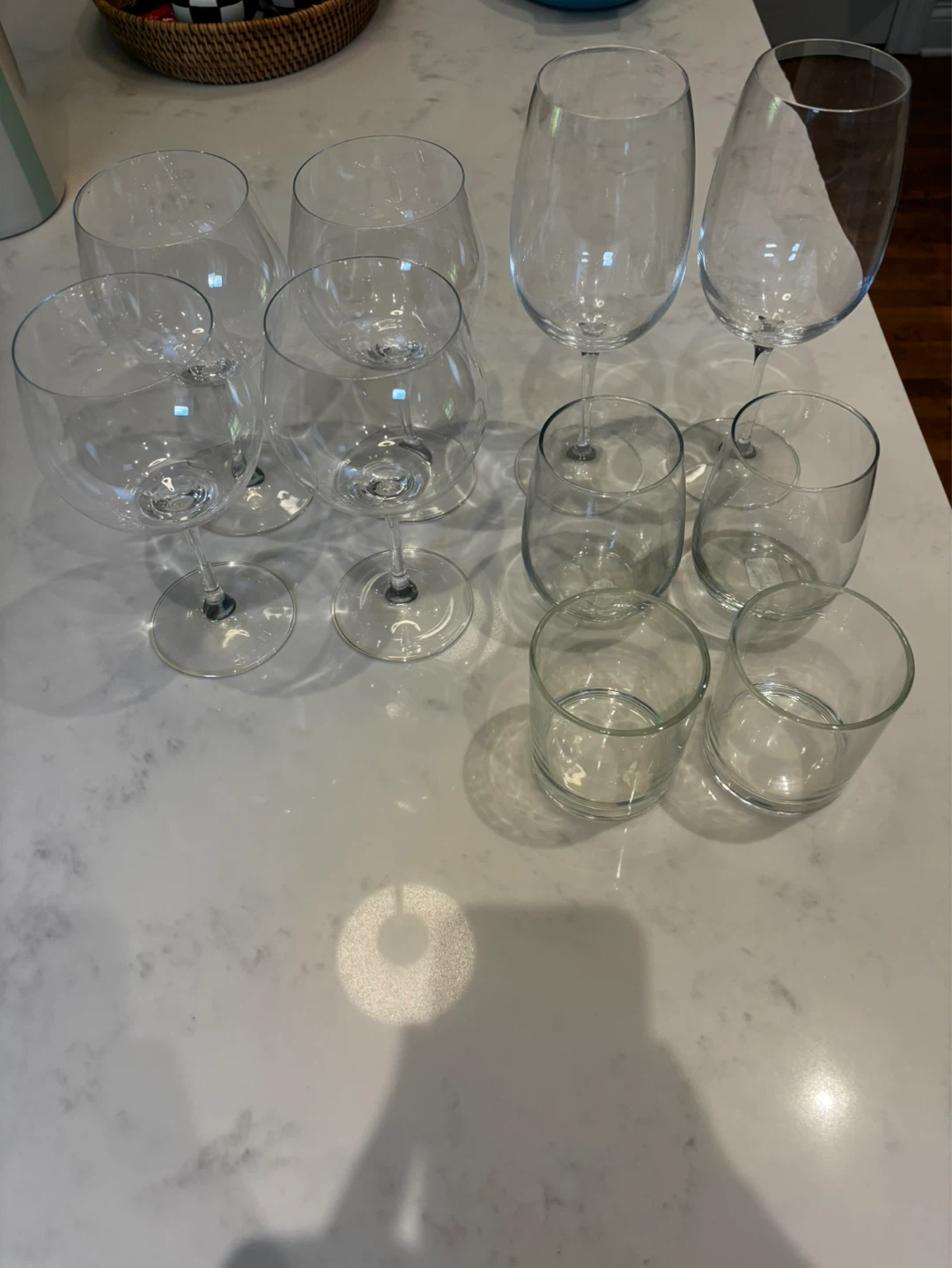 Assorted Glassware Set from Crate&Barrel