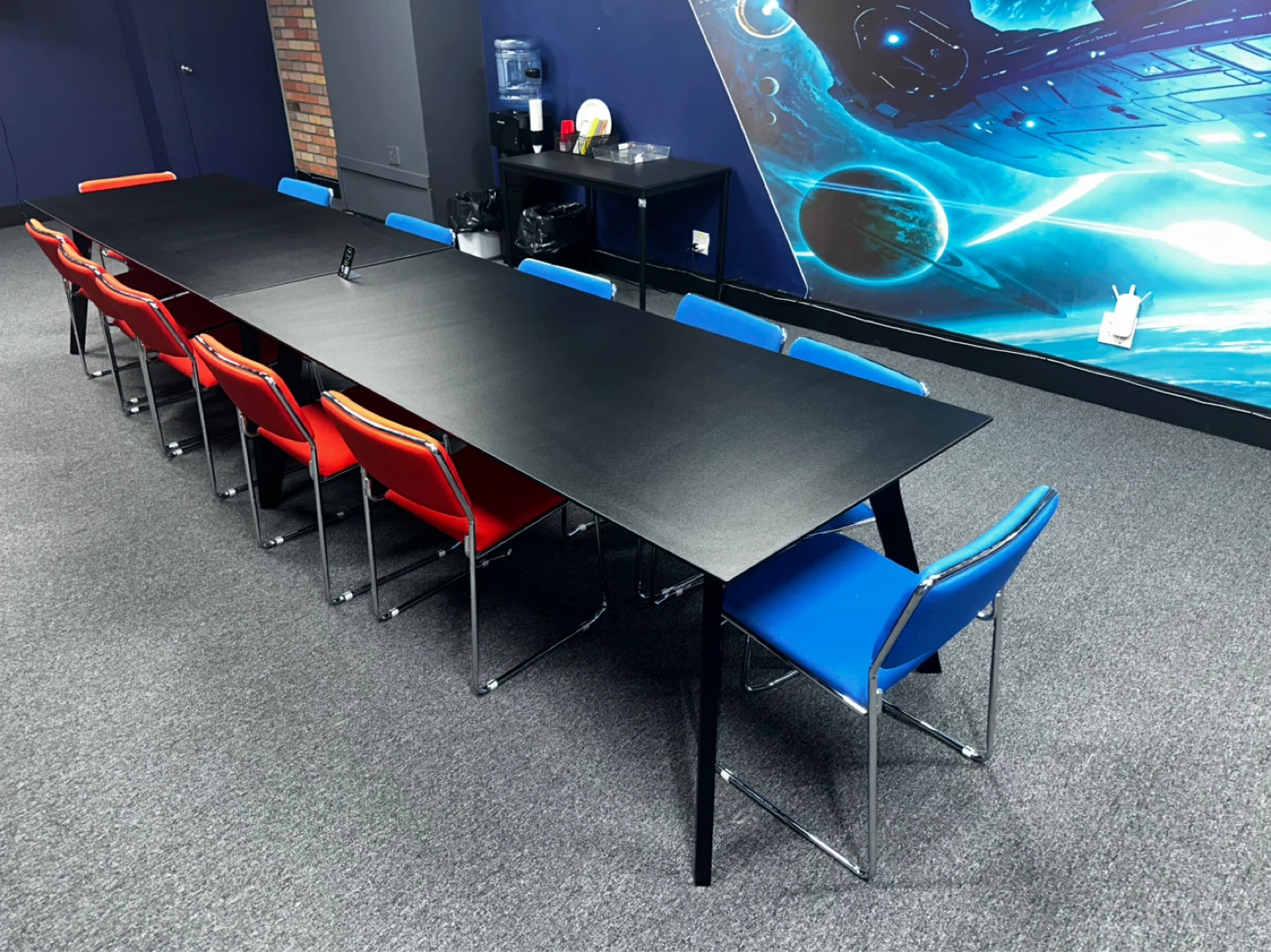 Black Conference Tables X 2