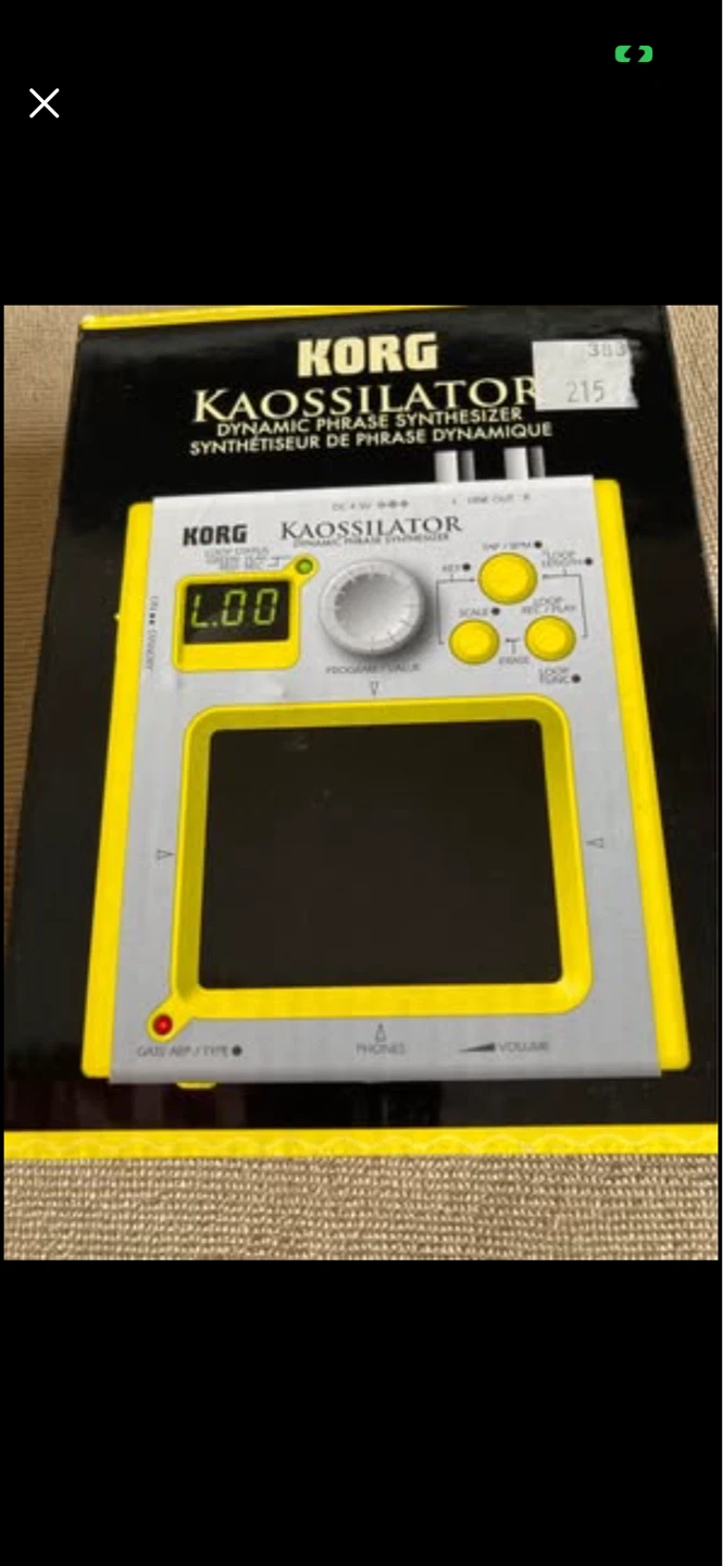 Korg Kaossillator KO-1 Dynamic Phrase Synthesizer