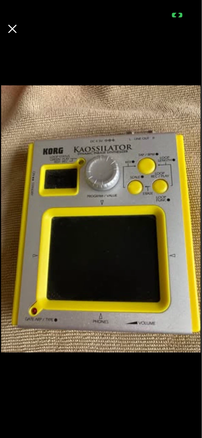 Korg Kaossillator KO-1 Dynamic Phrase Synthesizer - photo 3