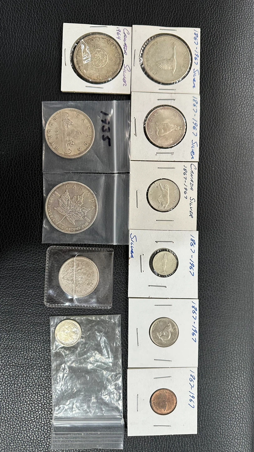 Silver Canadian Coins - Make me an offer