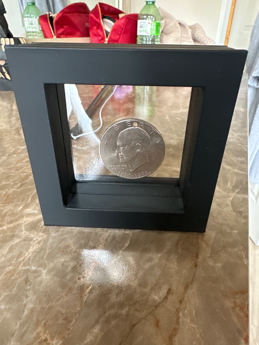 United States Dollar Coin Display Frame