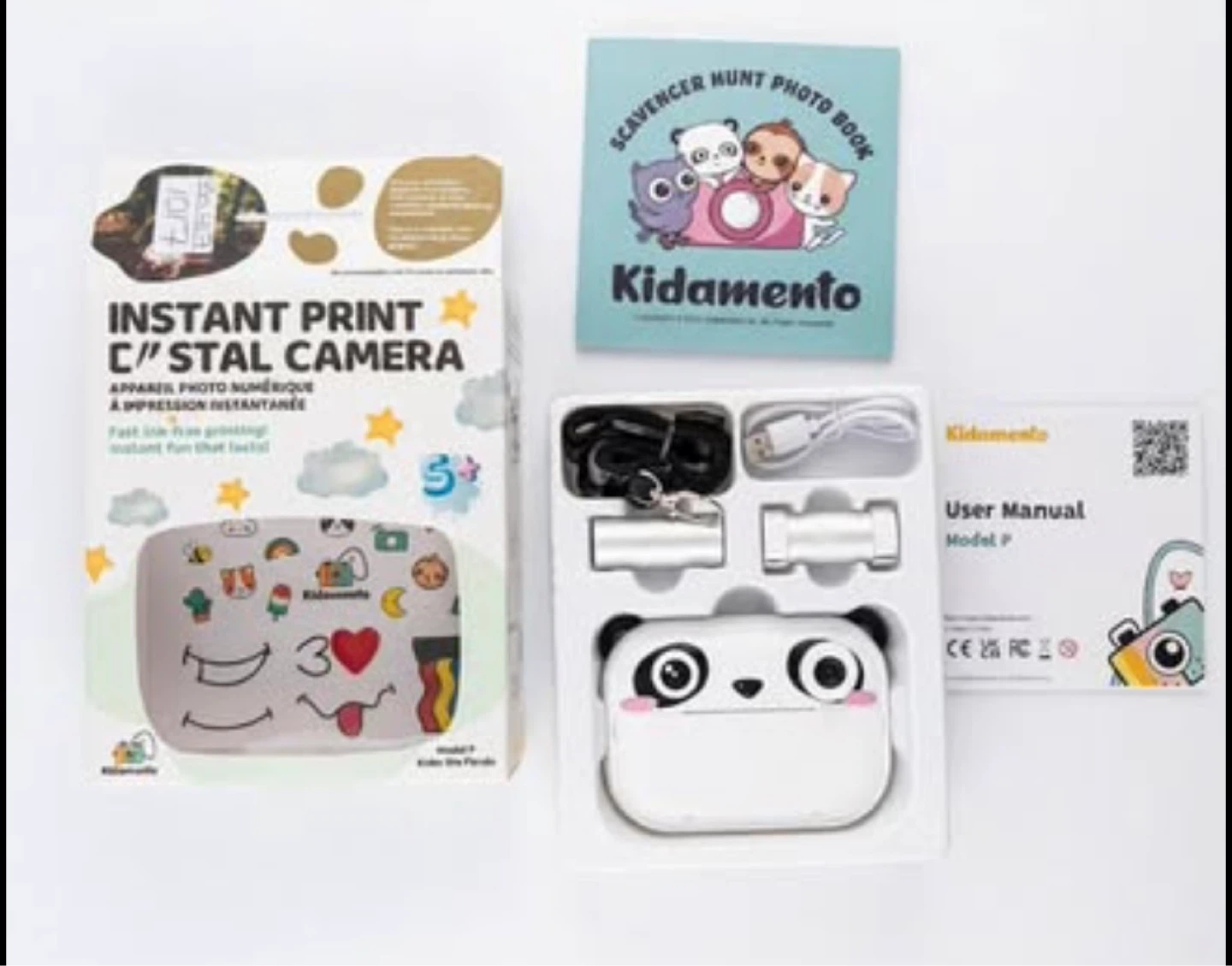 Kidamento Instant Print Digital Camera - Koko the Panda