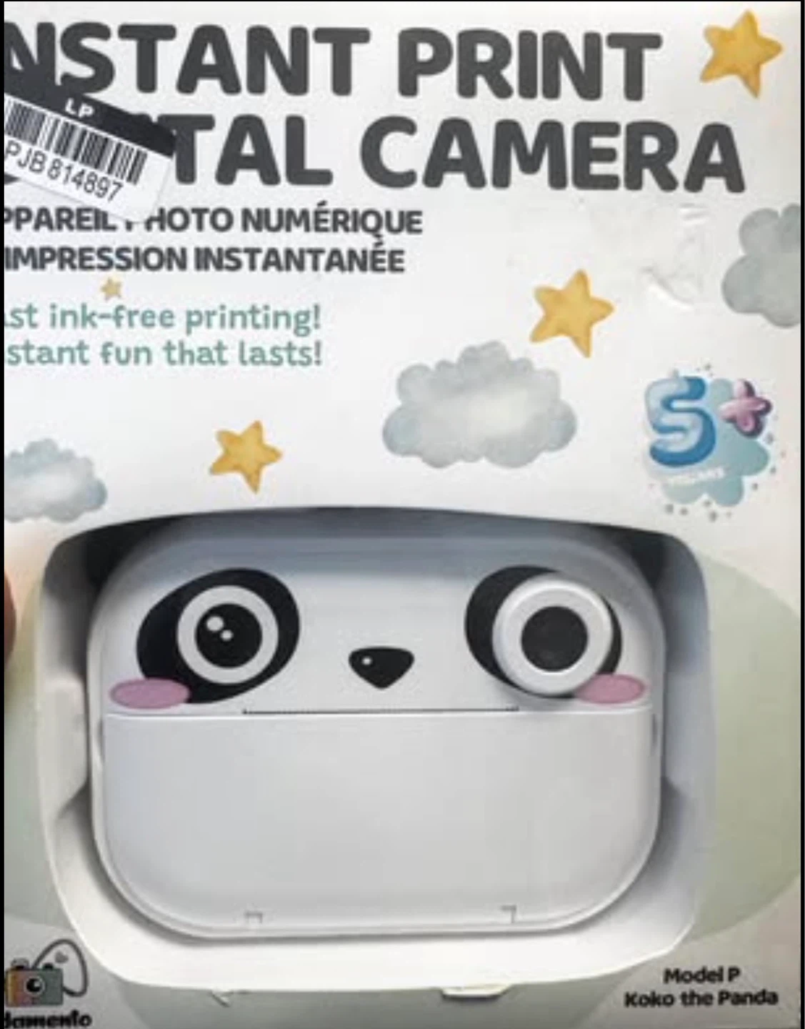 Kidamento Instant Print Digital Camera - Koko the Panda - photo 3