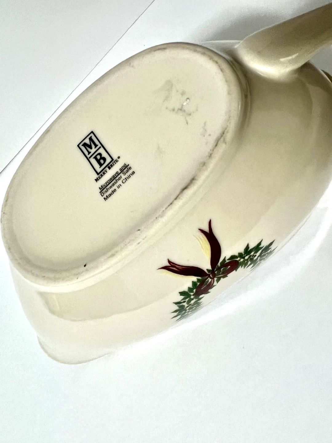 MB Mighty Bone "Merry Christmas" Gravy Boat - photo 4