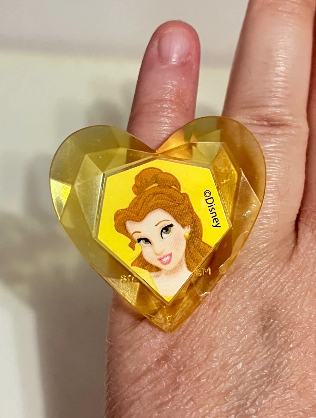 Kids Size Disney Belle Heart Ring - photo 3