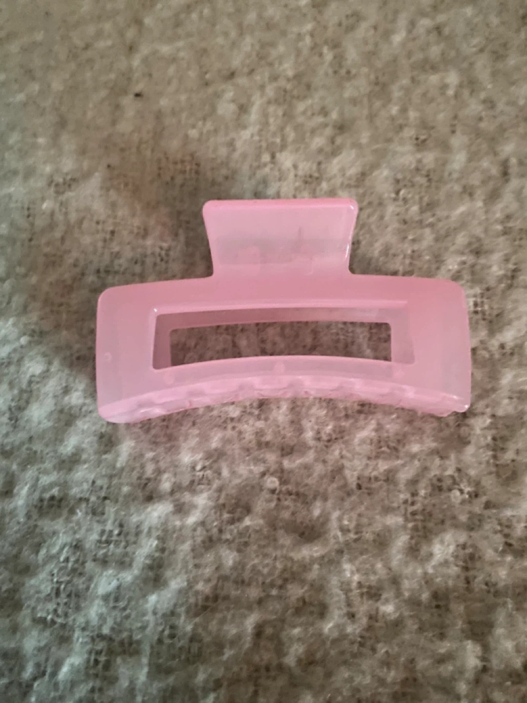 Pink Claw Clip Hair Accessory