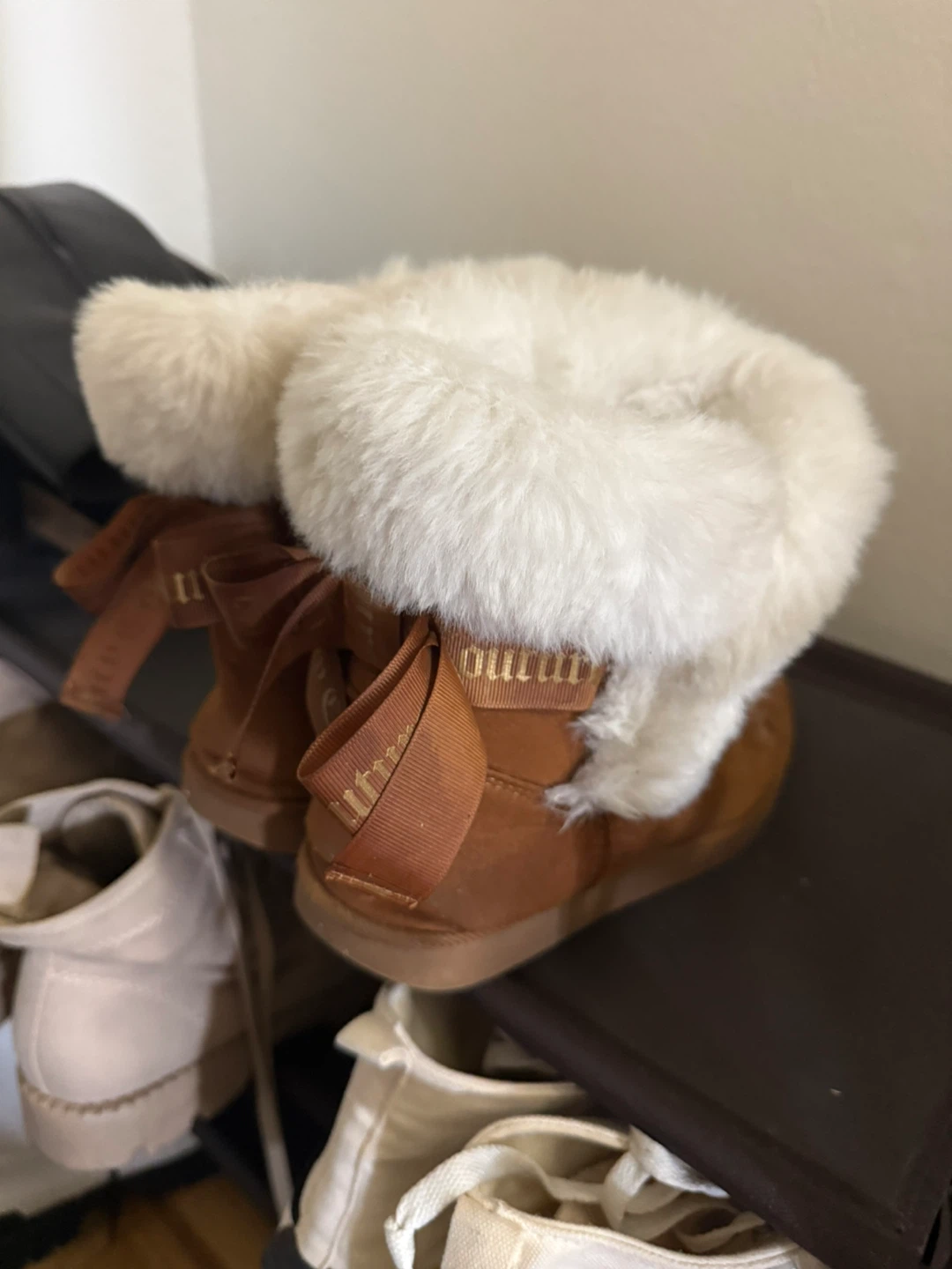 Boots with Fur Trim