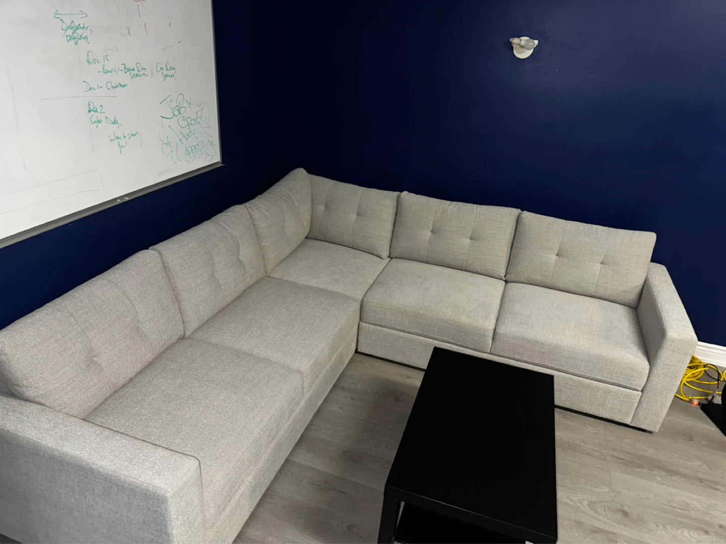 Sectional Sofa - Light Grey