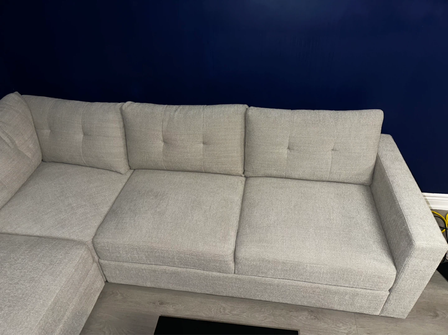 Sectional Sofa - Light Grey - photo 4