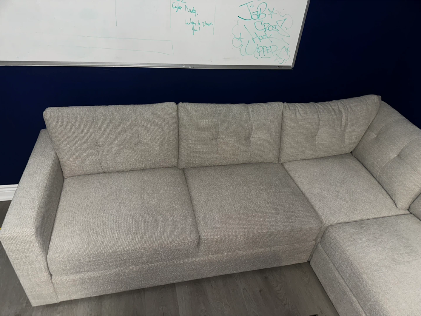 Sectional Sofa - Light Grey - photo 2