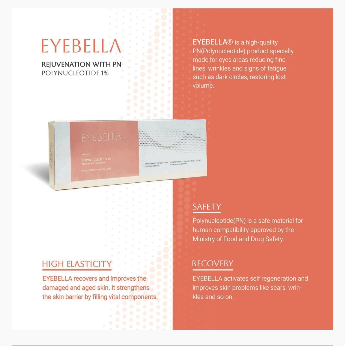 EYEBELLA Premium PN Skin Booster for Special Rejuvenation Area