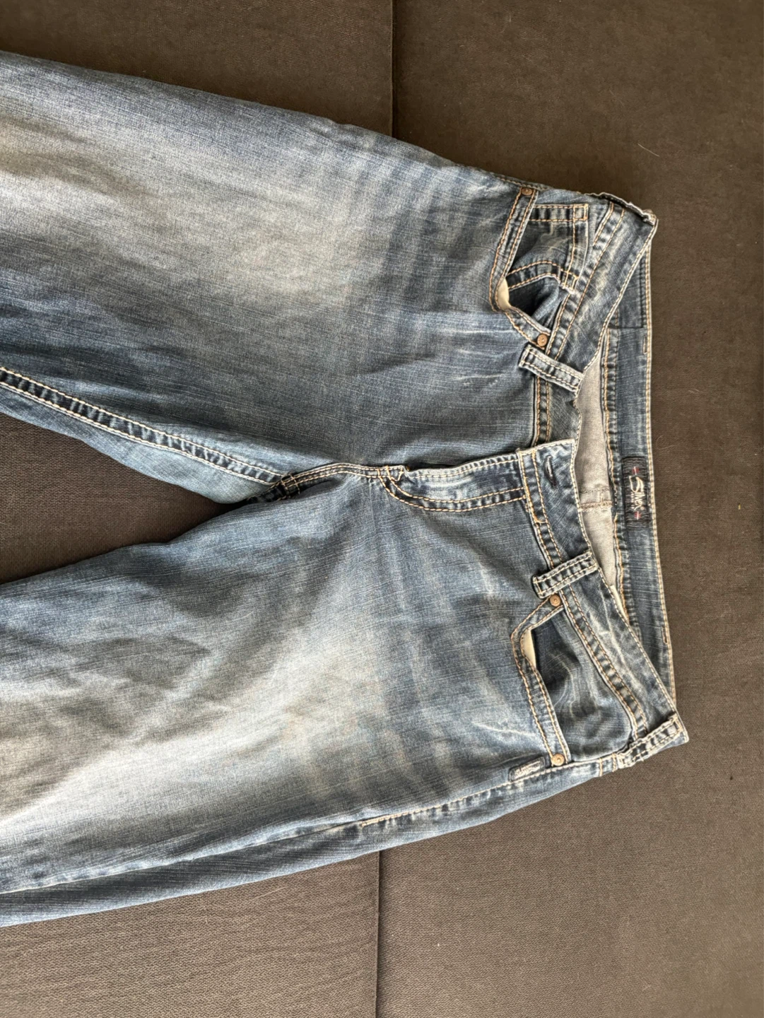 SZ30 L33 Vintage Y2K Silver Jeans Women's Bootcut Jeans - photo 3