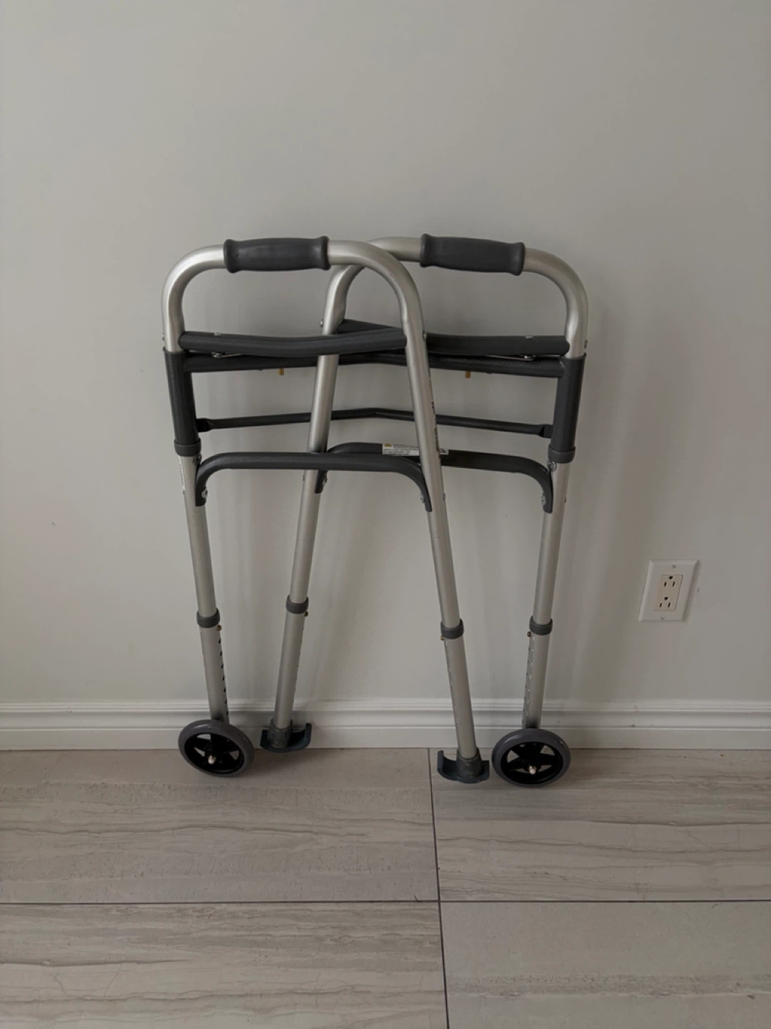 Folding Walker with Wheels - photo 2