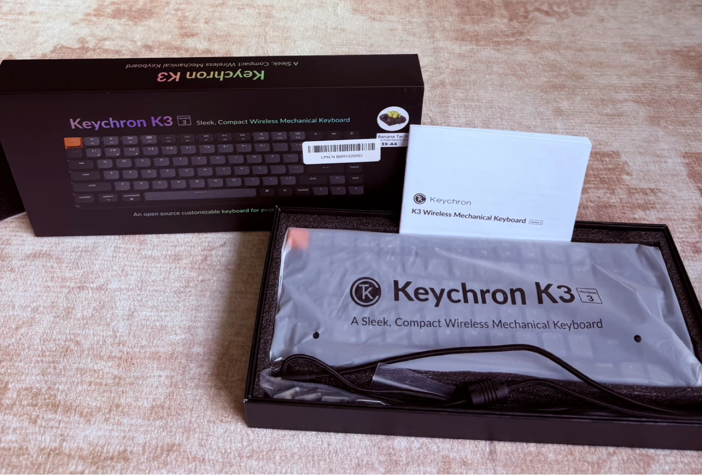 Keychron K3 Version 3 Sleek,  Wireless Keyboard - photo 2
