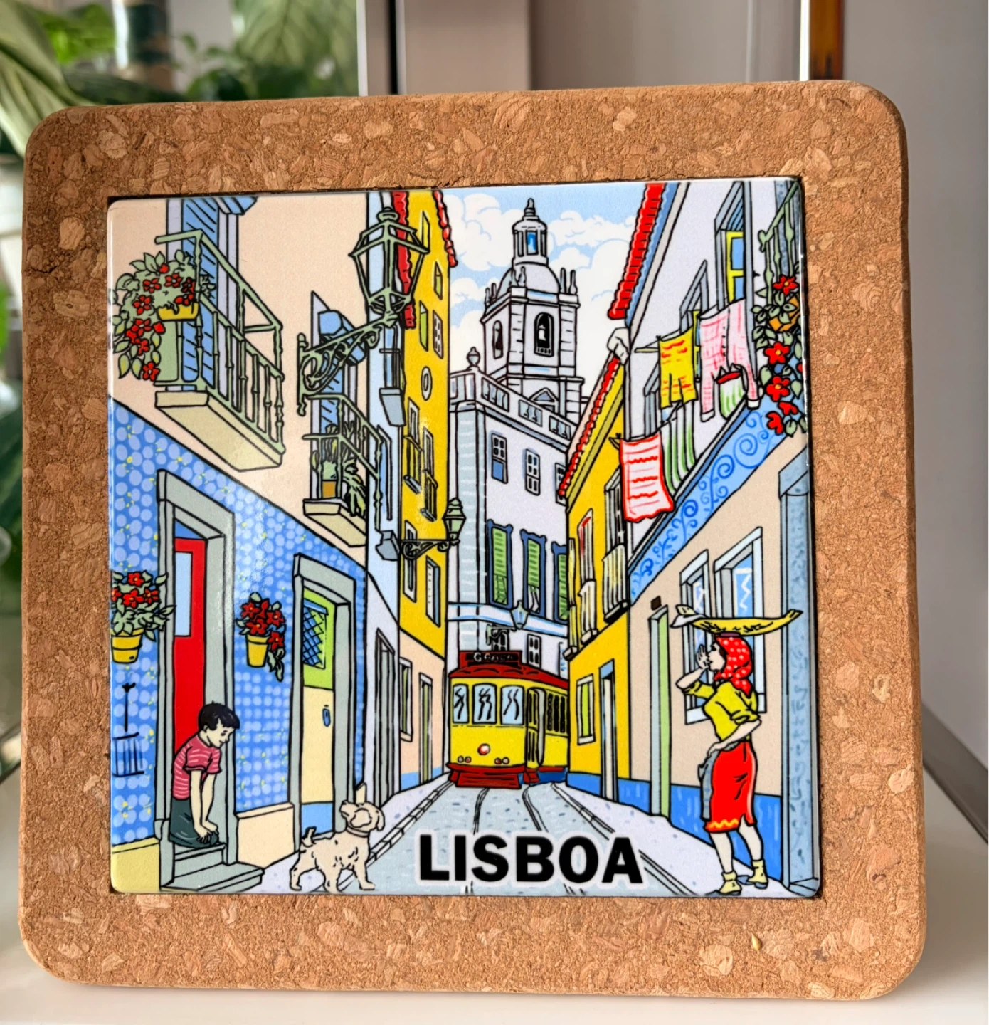 Lisbon Souvenir Coaster