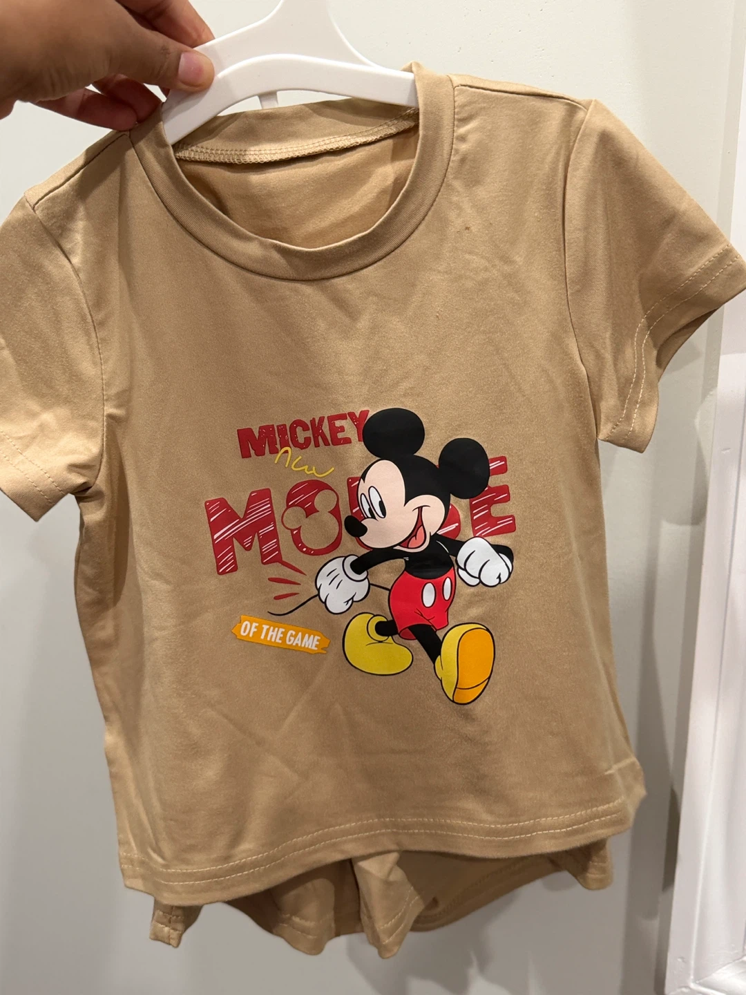 Disney Mickey Mouse T-Shirt and Shorts Set