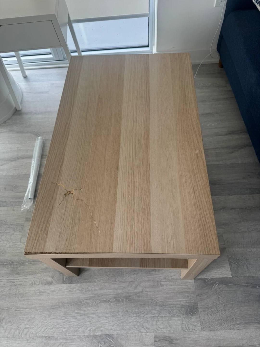 Coffee Table with Shelf - photo 3