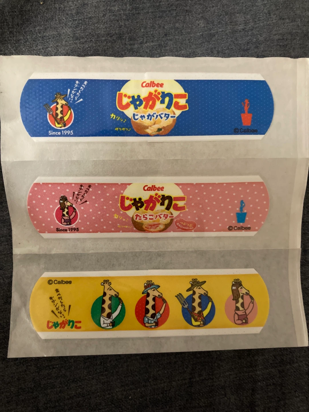 Three Bandages Sealed