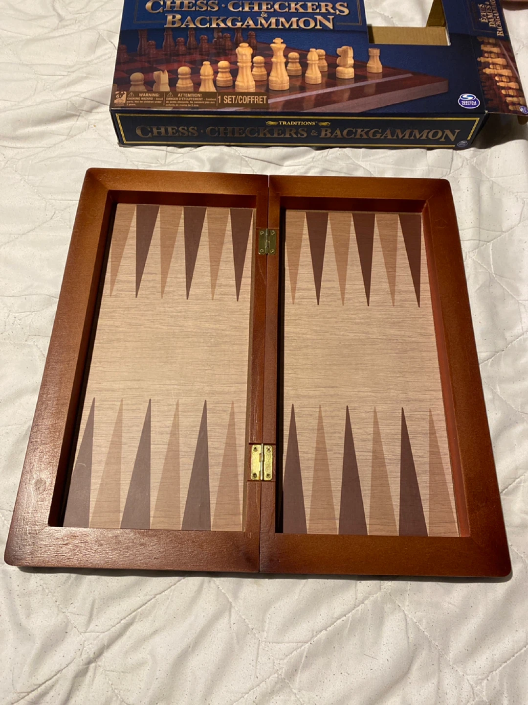 Traditions Chess, Checkers & Backgammon Set - photo 2