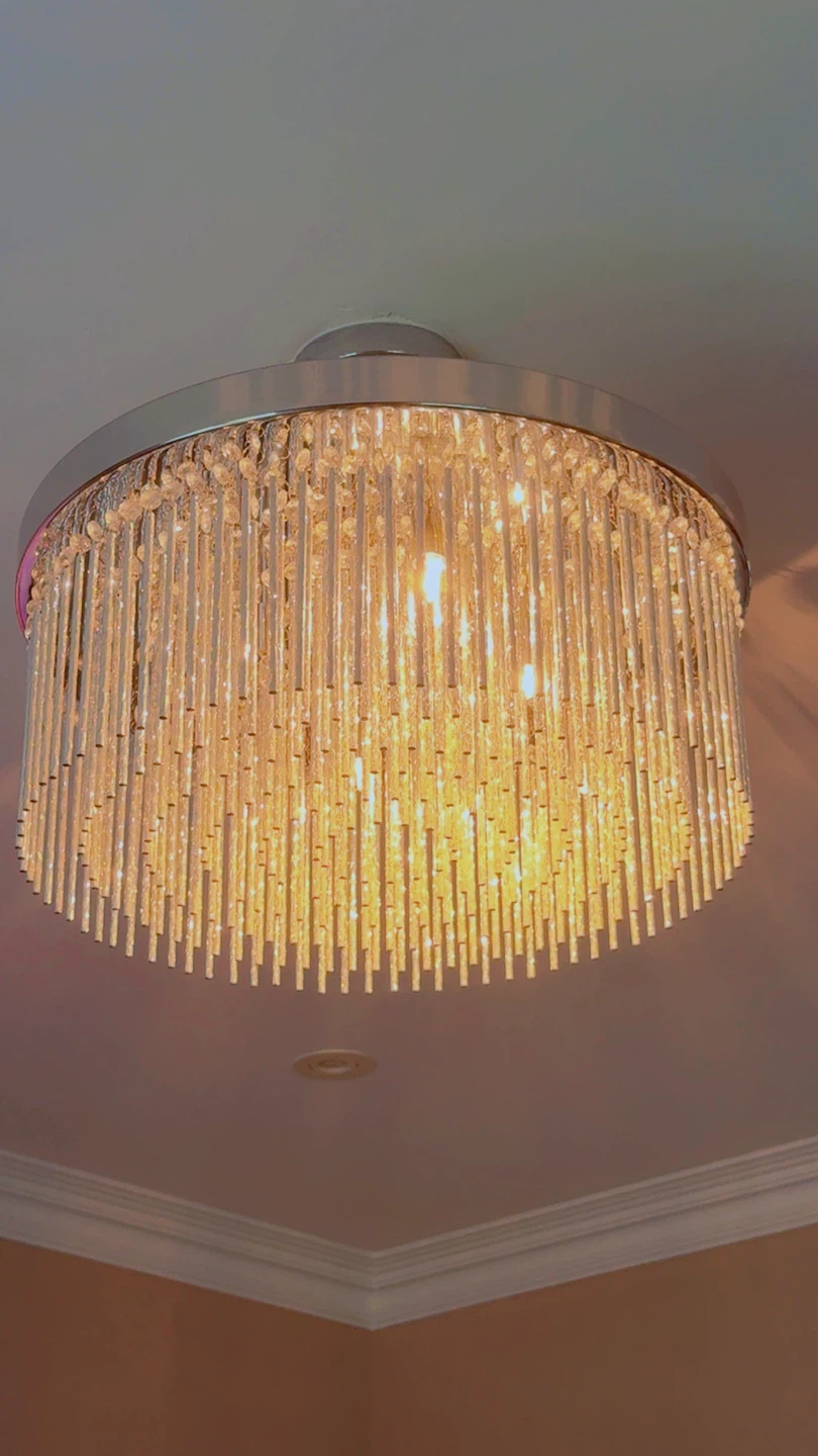 Modern Crystal Chandelier Ceiling Light Fixture