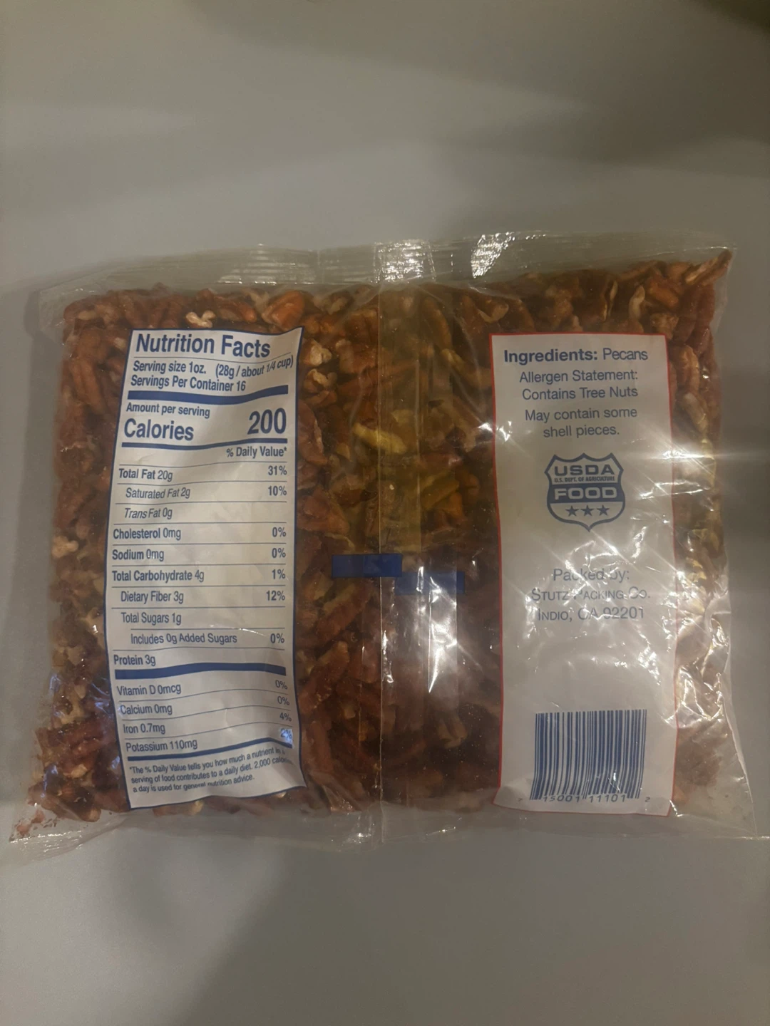 2 Shelled Pecans - 16 oz Bags - photo 4