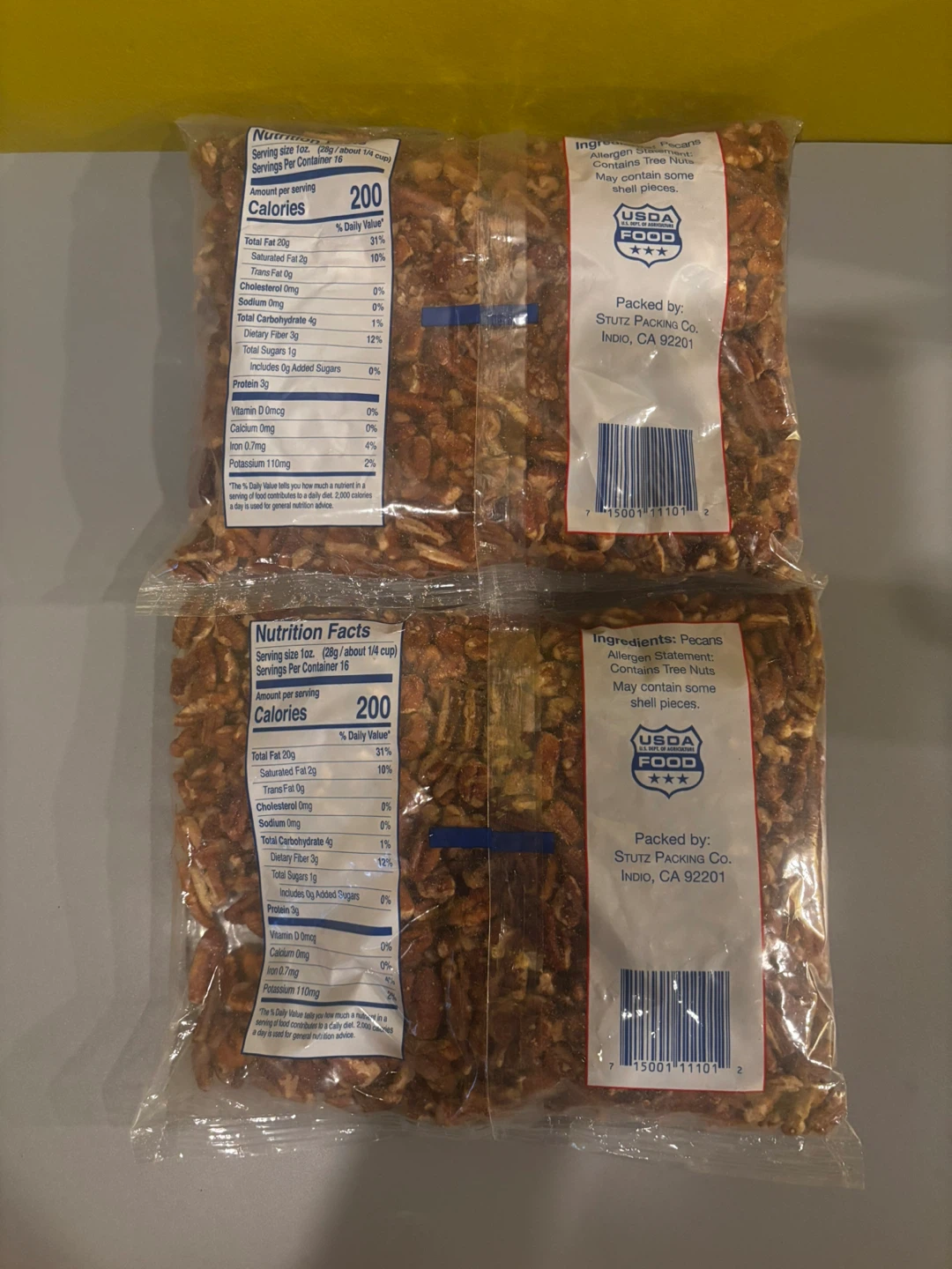 2 Shelled Pecans - 16 oz Bags - photo 2