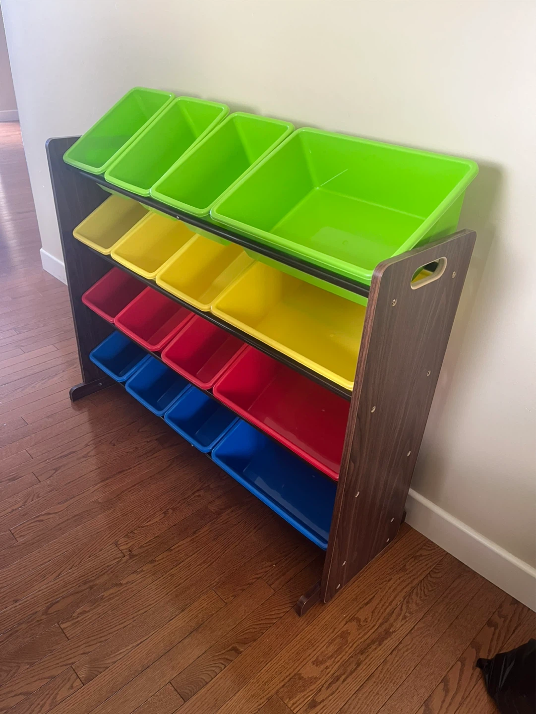 Multi-Colour Toy Organizer with Storage Bins - photo 2