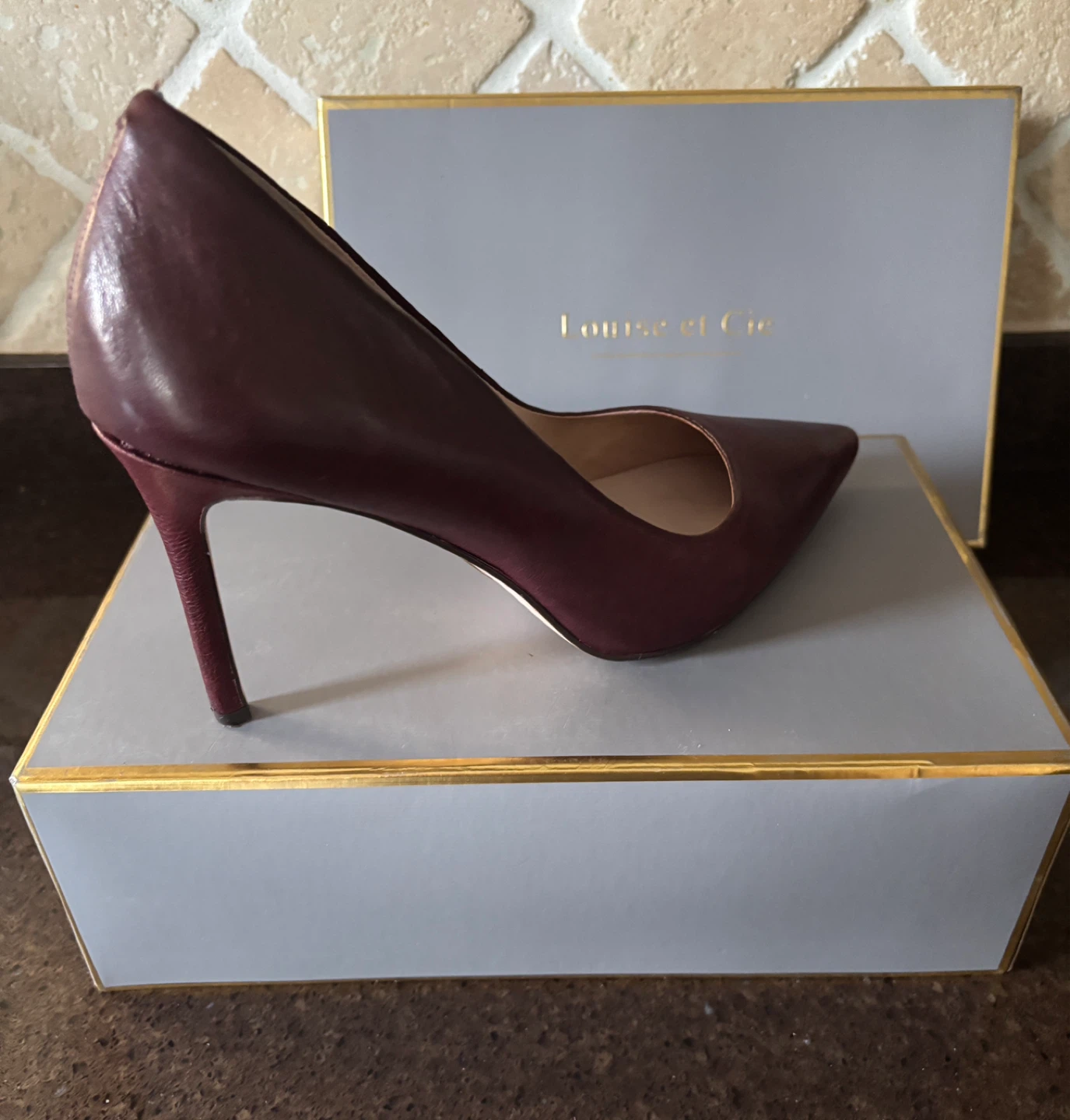 Louise et Cie Shiraz Washed Lamb Heels - Size 9.5M - photo 2
