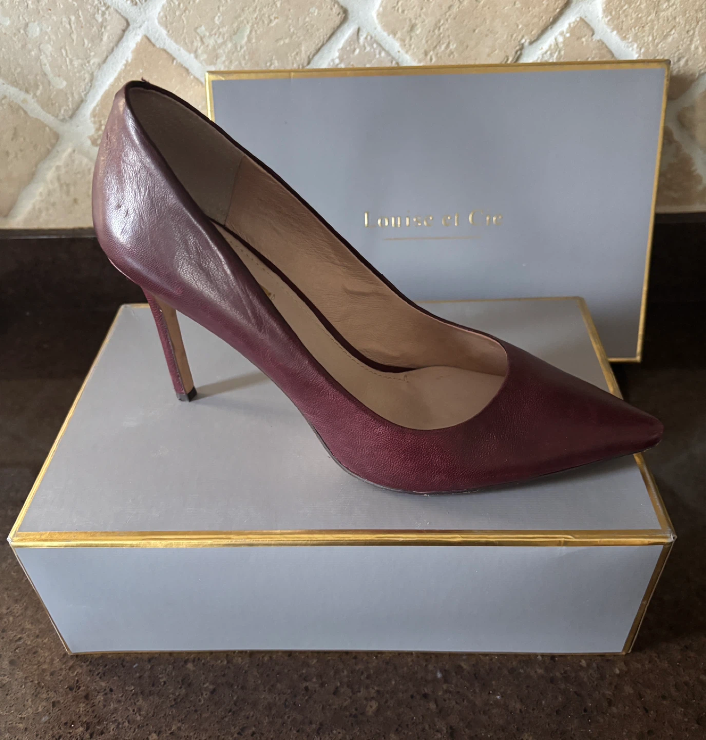 Louise et Cie Shiraz Washed Lamb Heels - Size 9.5M - photo 3