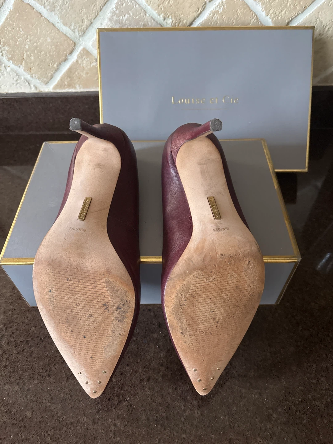 Louise et Cie Shiraz Washed Lamb Heels - Size 9.5M - photo 4