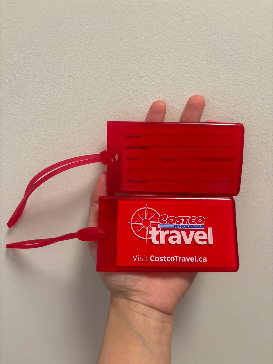 Costco Travel Luggage Tags