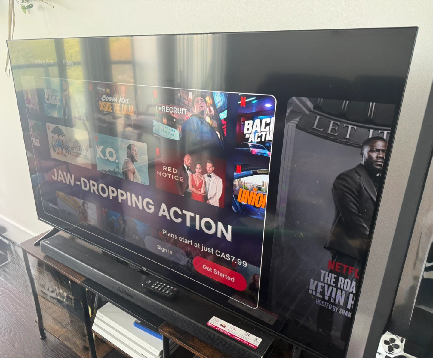 55" TCL 4K HDR Smart Google TV (2023) - photo 2