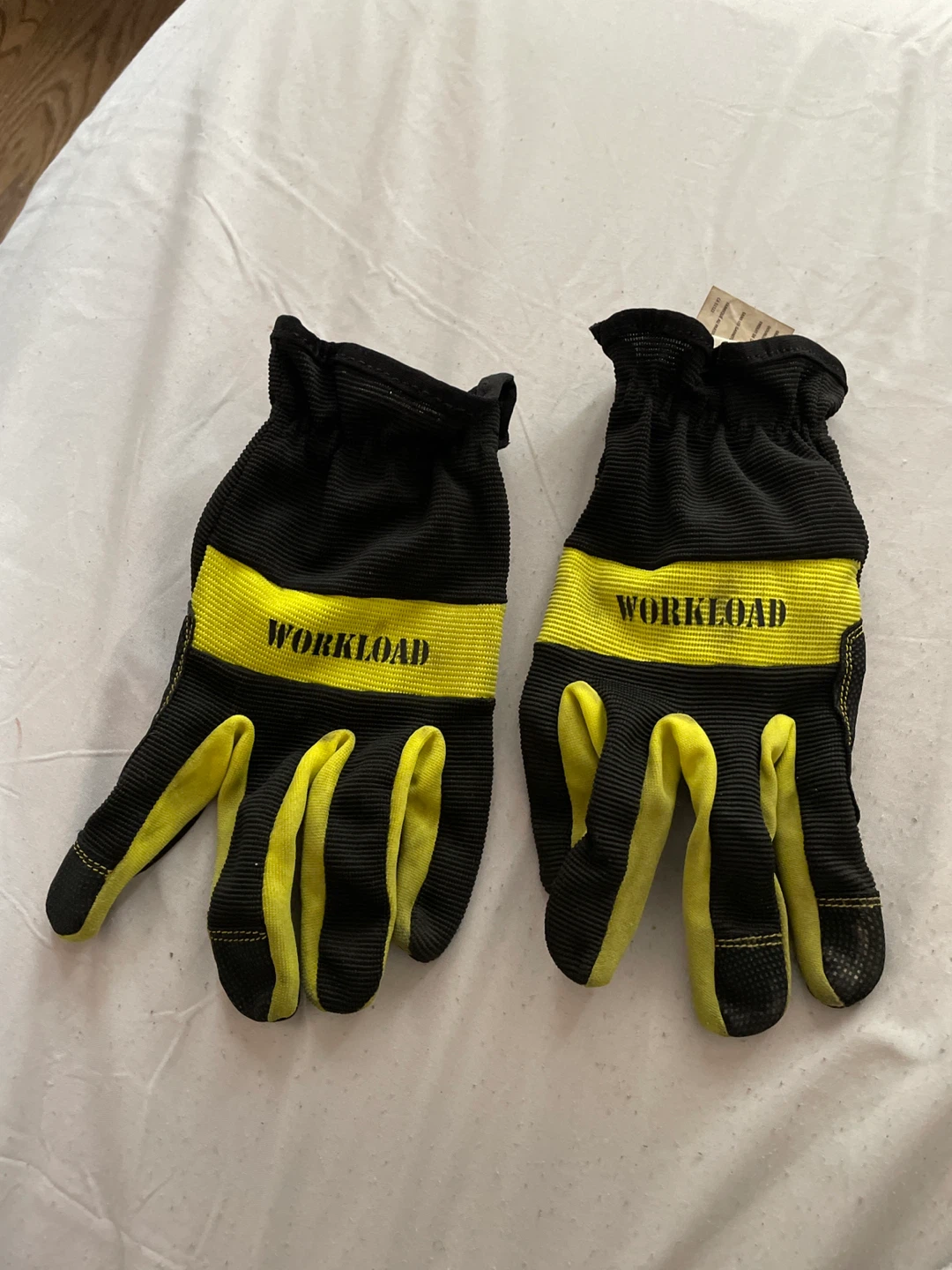 Workload Gloves - Black and Yellow - photo 2