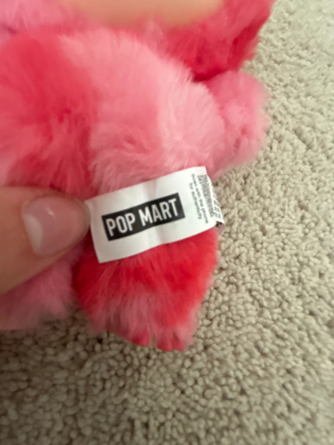 POP MART Plush Toy - Pink/Red Monster - photo 2
