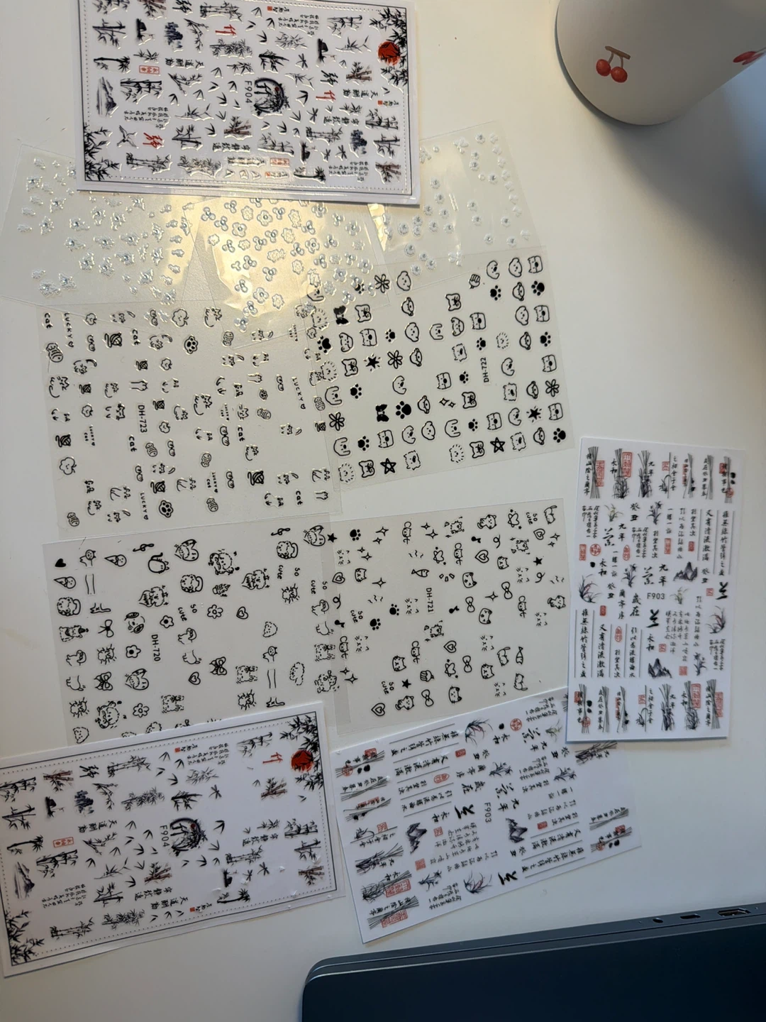 Nail Art Stickers - Japanese and Cute Designs