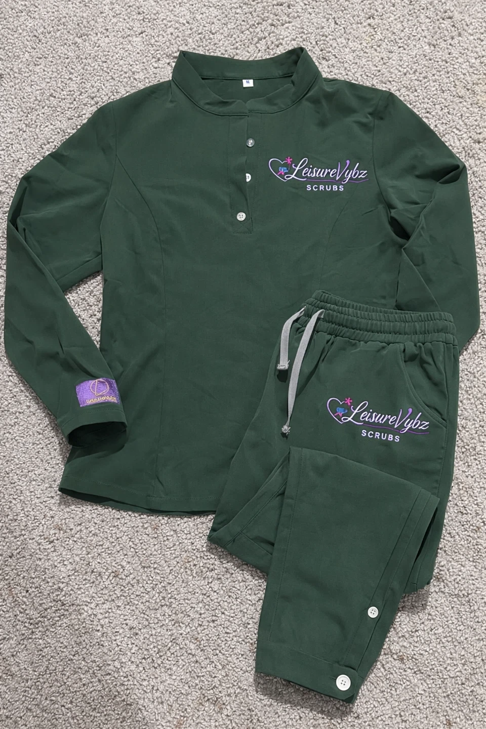 LeisureVybz Medical Scrubs Set - photo 5